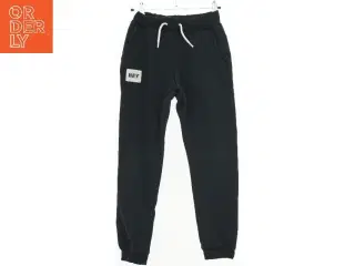 Sorte Sweatpants med tekst fra Name It (str. 140)