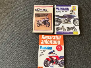 Bøger Yamaha F J 1100 og 1200