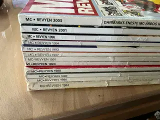 MC Revyen - forskellige årgange