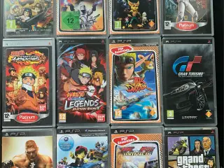 Spilleklar PSP, spil medfølger