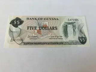 5 Dollars Guyana