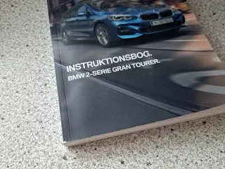 Instruktionsbog BMW 218d