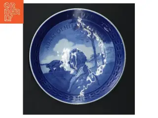 Dekorativ platte 1979 fra Royal Copenhagen (str. Ø 18,5 cm)