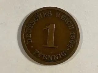 1 Pfennig Germany 1908