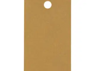 Guld Manilamærker 4x8 cm - 1000 stk. til Gaveindpakning