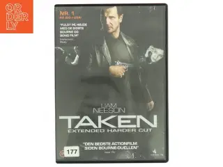 DVD-film &#39;Taken&#39; Extended Harder Cut fra Scanbox Entertainment