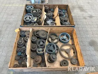 Remskiver assorteret