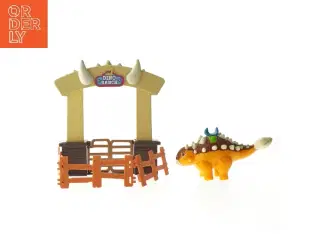 Dino Ranch ankylosaurus med indhegning