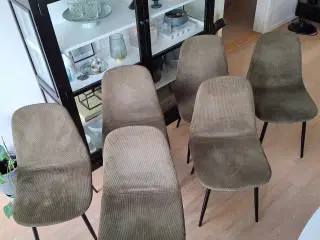 6 stk. spisebordsstole
