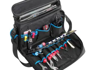 SERVICE Tekniker værktøjstaske i nylon 440x320x180 mm, Volume 12 kg Model: 116.01