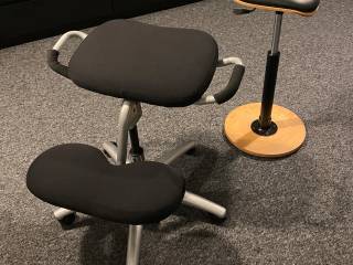 2 stk. Ergonomiske kontorstole.