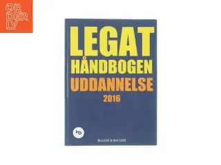 Legat håndbogen uddannelse 2016 (bog)
