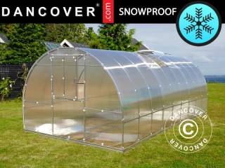 Drivhus polycarbonat TITAN Arch+ 320, 6m², 3x2m, S