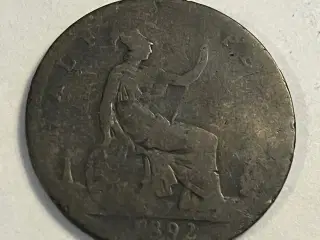 Half Penny 1892 England