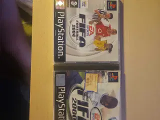 Fifa 2000 og 2004 ps spil