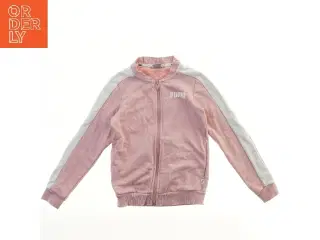 Lyserød jakke med lynlås fra Puma (str. 140)