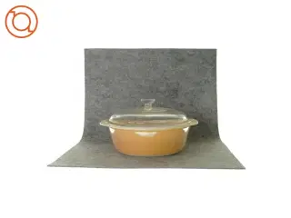 Glasskål med låg fra Fire King