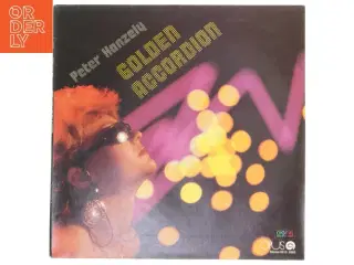 LP plade Golden Accordion af Peter Hanzely fra Opus