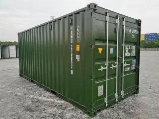20' container ny grøn