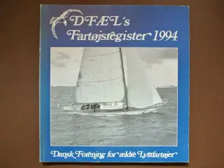 dfæl's fartøjsregister 1994, af morten müller mfl.