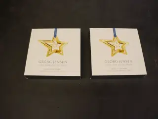 2 stk. Julestjerner GEORG JENSEN
