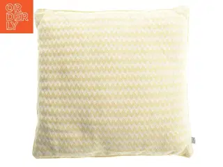 Pudebetræk med zigzag mønster fra In Home (str. 42x42 cm)