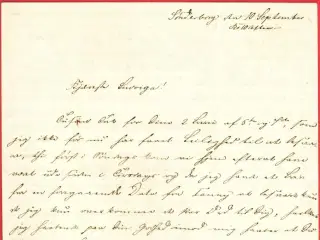 Krigen 1848-50. Marine feltpost