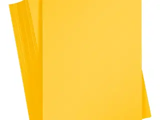 Solgul A4 Karton 180 g - 100 ark til kreative projekter