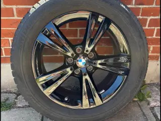 Originale BMW fælge med vinterdæk 