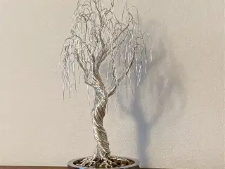 Ståltrådstræ , birk, sølv