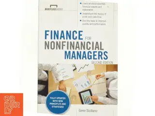 Finance for nonfinancial managers af Gene Siciliano (Bog)