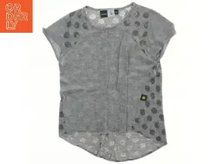 Grå T-shirt med prikker fra Molo (str. 110)