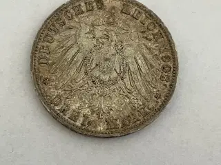 Drei Mark 1908 A Germany