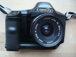 Canon T90 kamerahus evt med CanonFD 28mm