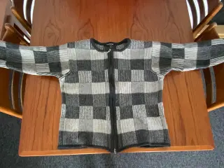 Cardigan i 100% uld
