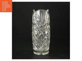 Krystalvase (str. H. 20,5 cm)
