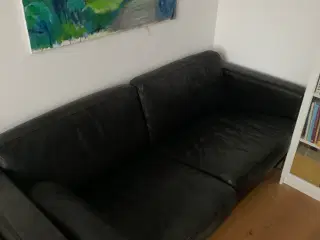 Mogens Hansen MH321 2½ persons lædersofa