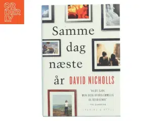 Samme dag næste år : roman af David Nicholls (Bog)