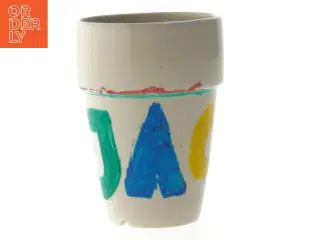 Keramikkop med farverige design fra IKEA (str. 11 cm)