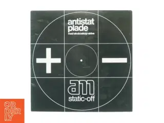 Antistat plade med stroboskop skive (str. 30 cm)