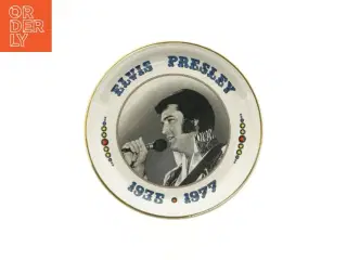 Elvis Presley Samletallerken (str. O 26 cm)