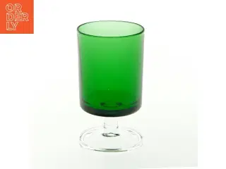 Grønt glas (str. H. 10 cm ø. 6 cm)