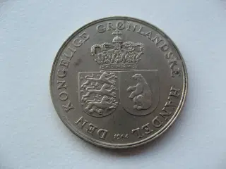  Grønland Særdeles flotte 1 kr 1957 Eller 1964 