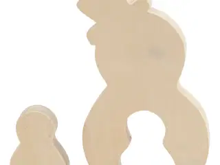 2i1 figur, snemænd, H: 7,7+20 cm, D: 2 cm, B: 5,3+11,3 cm, 1 sæt