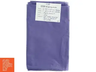Stof, lilla bomuldspoplin (i alt 190 x 150 cm + ekstra130 cm x 150 cm + 60 cm x 150 cm)