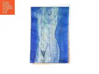 Håndmalet kunstværk (str. 150x50 cm)