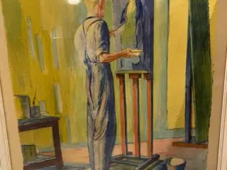 Staffeli maler - Aksel Jørgensen 1953