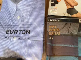 Pakke nr 16, skjorte, boxershorts og strømper 