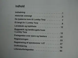 lumby torp undersøgelse af bebyggelse og bevoksnin
