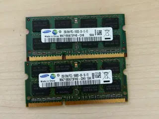 4GB - RAM 204-pin SODIMM, DDR3 PC3-10600S, 1333MHz